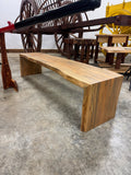 Red Oak Live Edge Bench